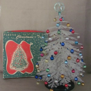 Vintage plastic christmas tree ornaments Clearance