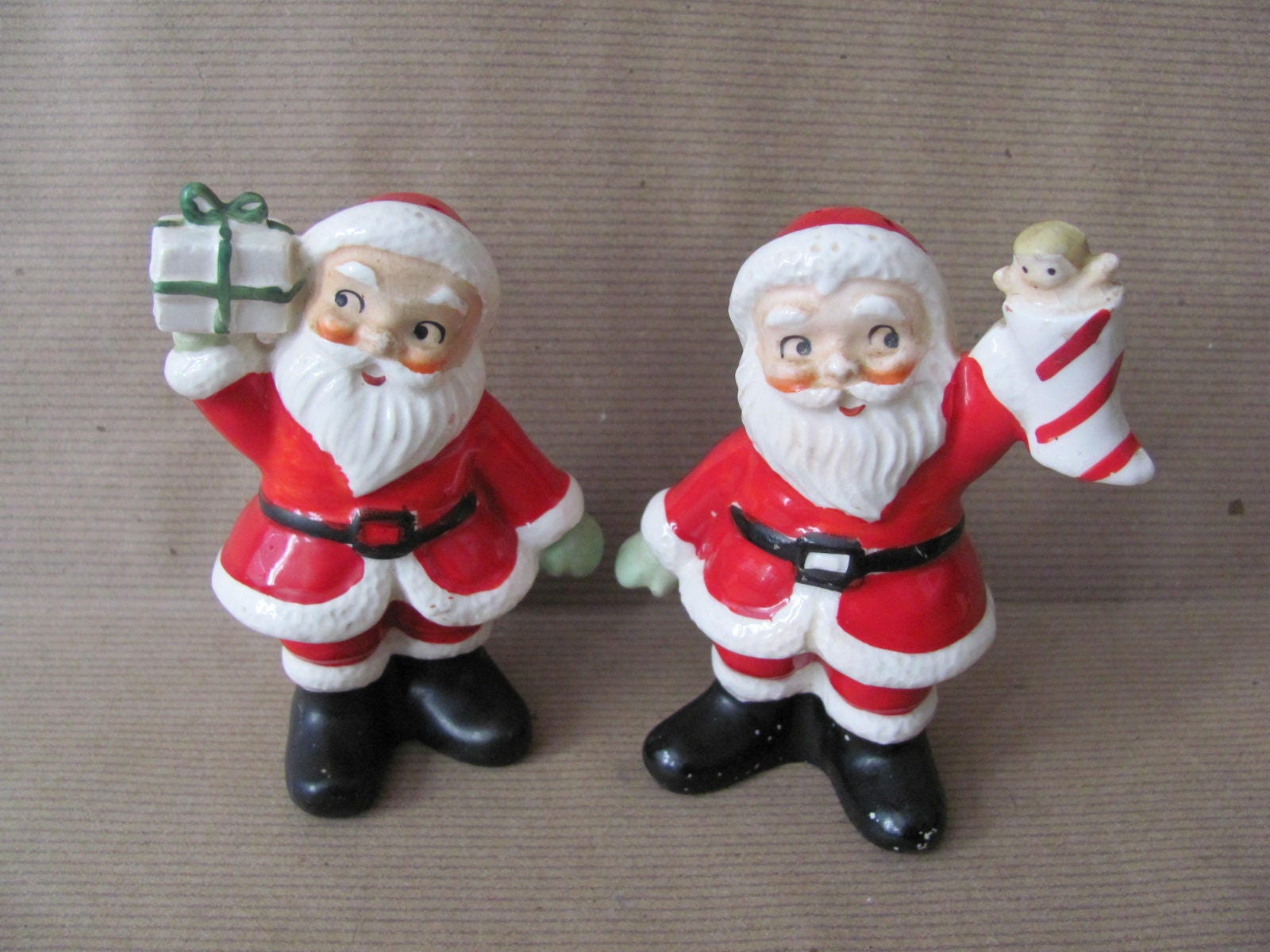 christmas santa figurines