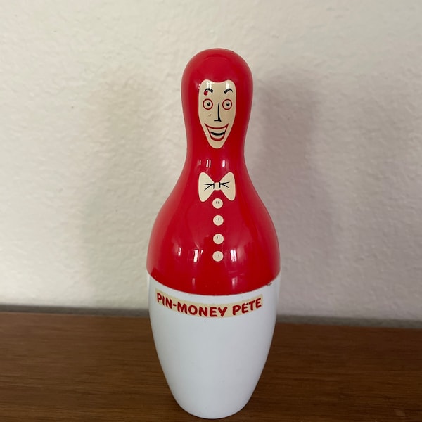 Plastic Bowling Pin Bank Etsy