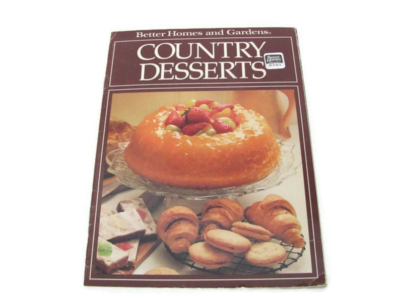 Vintage Cookbook 1980's Better Homes and Gardens Country Etsy