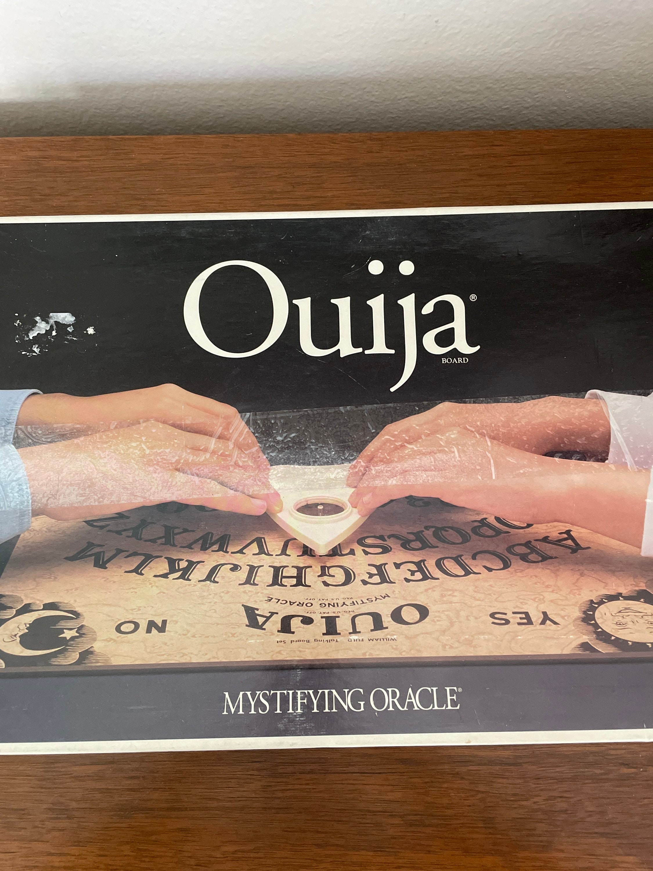 Vintage Ouija Board, 1990's Parker Brothers Ouija Board Game