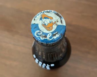 Vintage Rare Donald Duck Cola, 1950's Commercial Beverage Co, Walt
