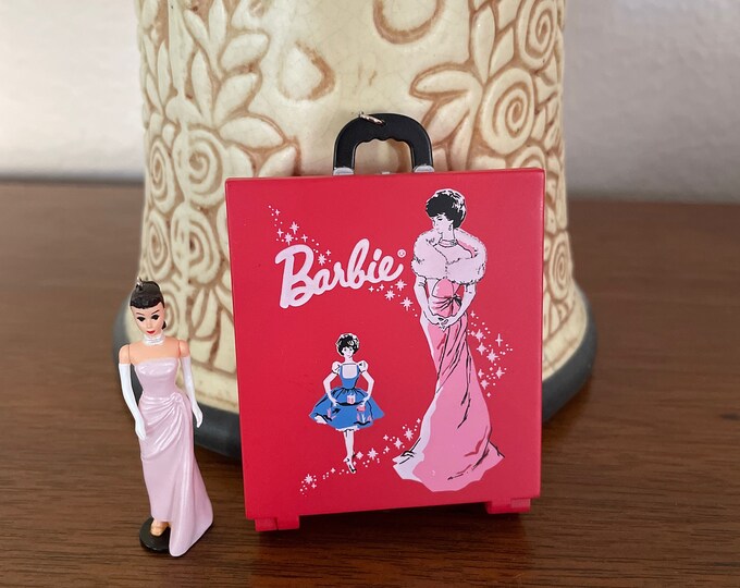 Vintage Barbie Ornaments, 2000's Hallmark Barbie Ornaments, Mini Barbie