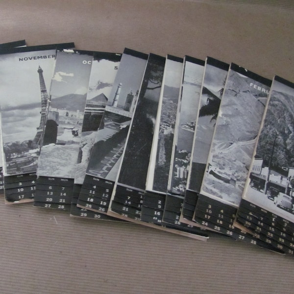 1940 Calendar - Etsy