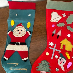 DIY Bucilla Purrfect Nap Santa Cats Christmas Felt Stocking Kit