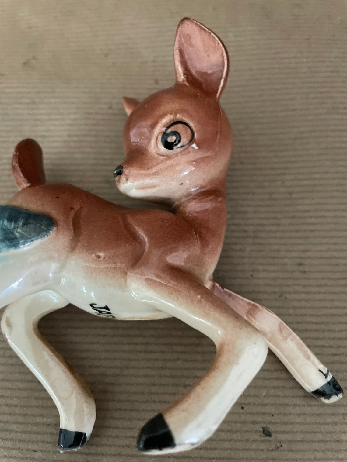 Vintage Deer Figurines 1960's Japan Ceramic Deer Etsy