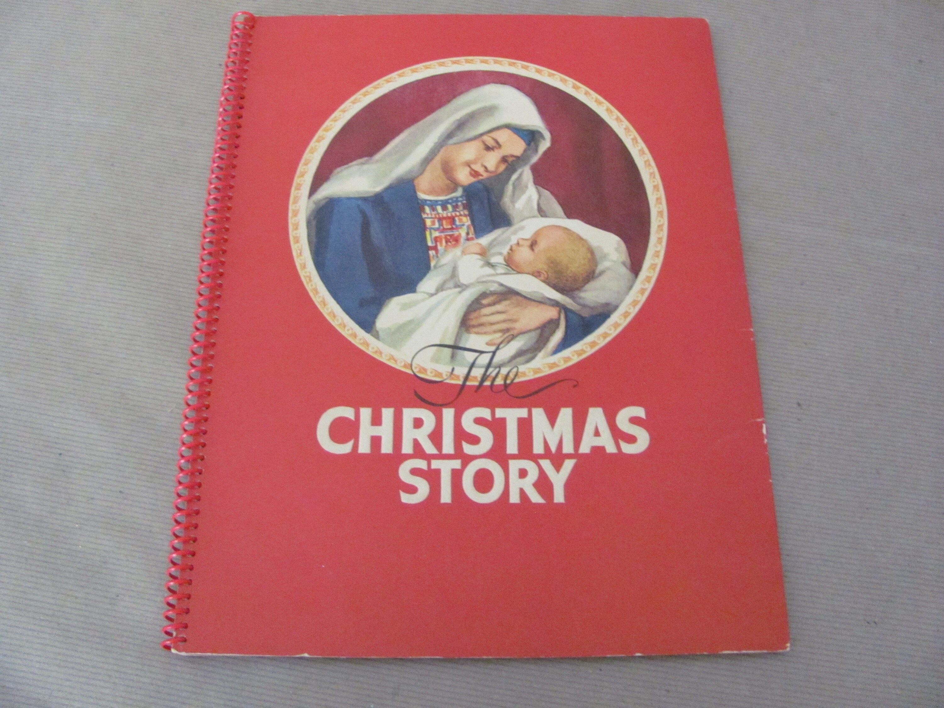 Vintage Christmas Book 1950's The Christmas Story | Etsy