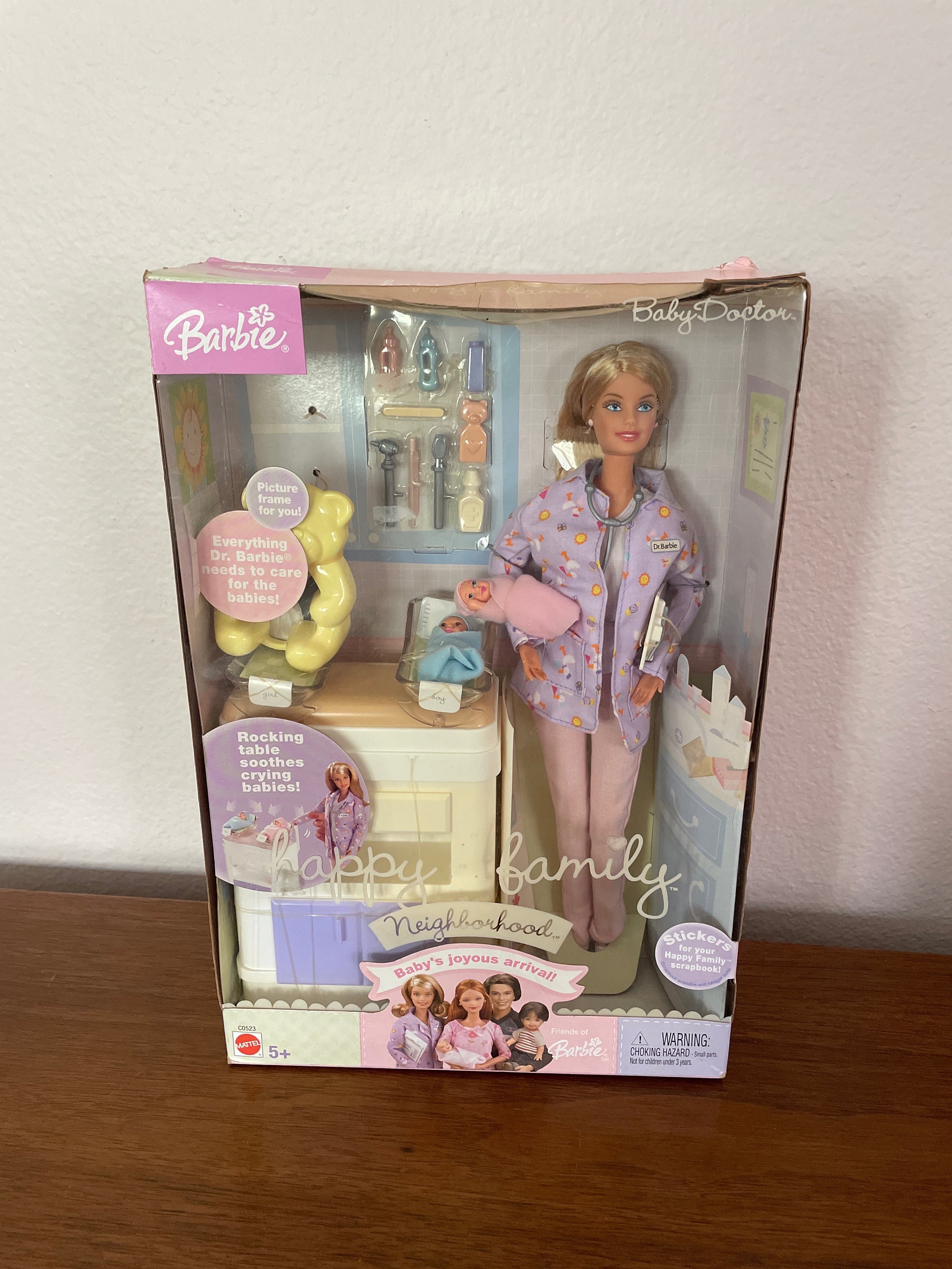 Barbie Krissy Baby Dolls Nursery Accessories Lot Bottle Food Toy Rocking  Horse