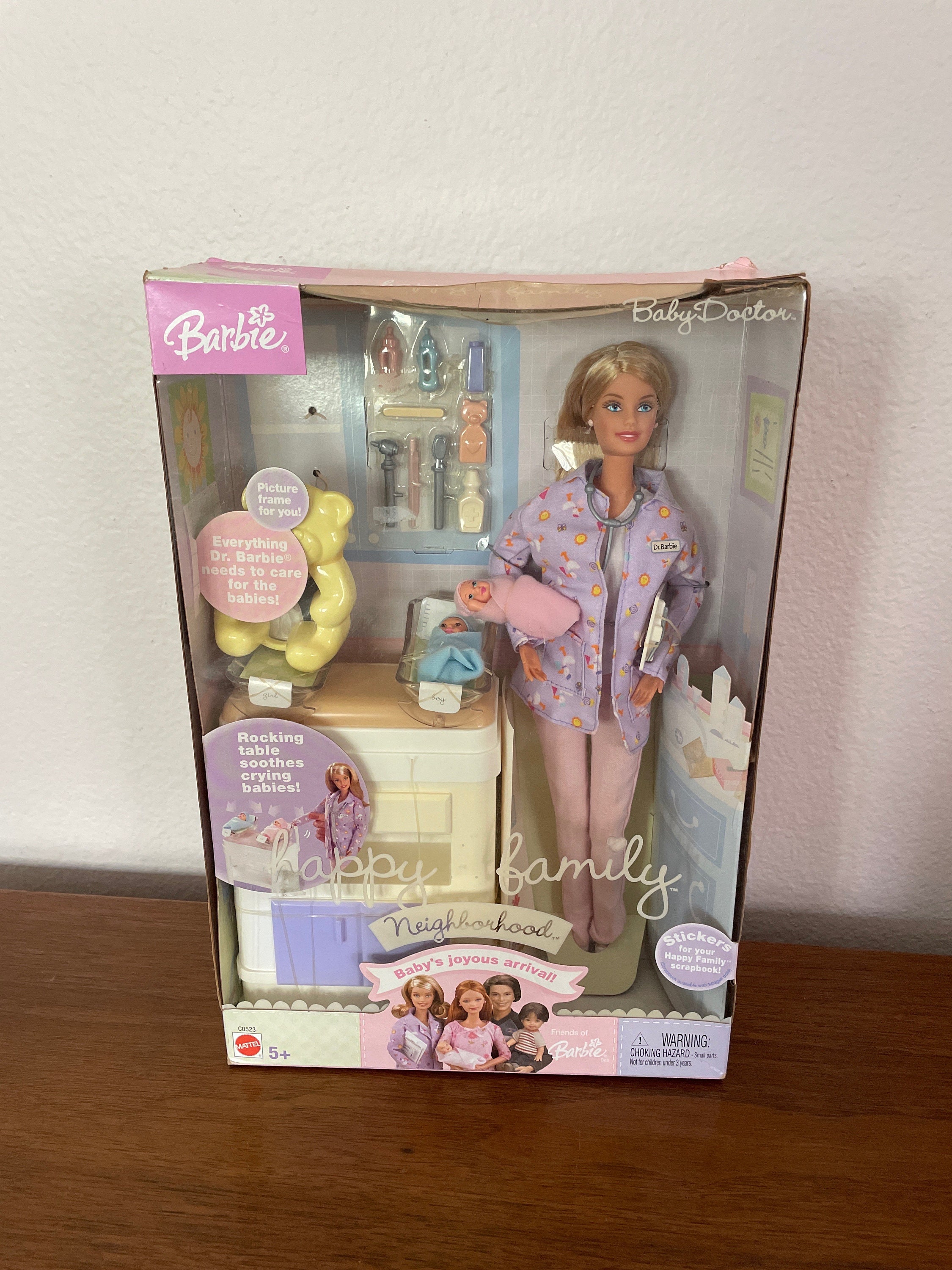 NIB Pregnant Barbie Lot Entire Happy Family Alan Ryan Baby Doctor Midge  Clothes