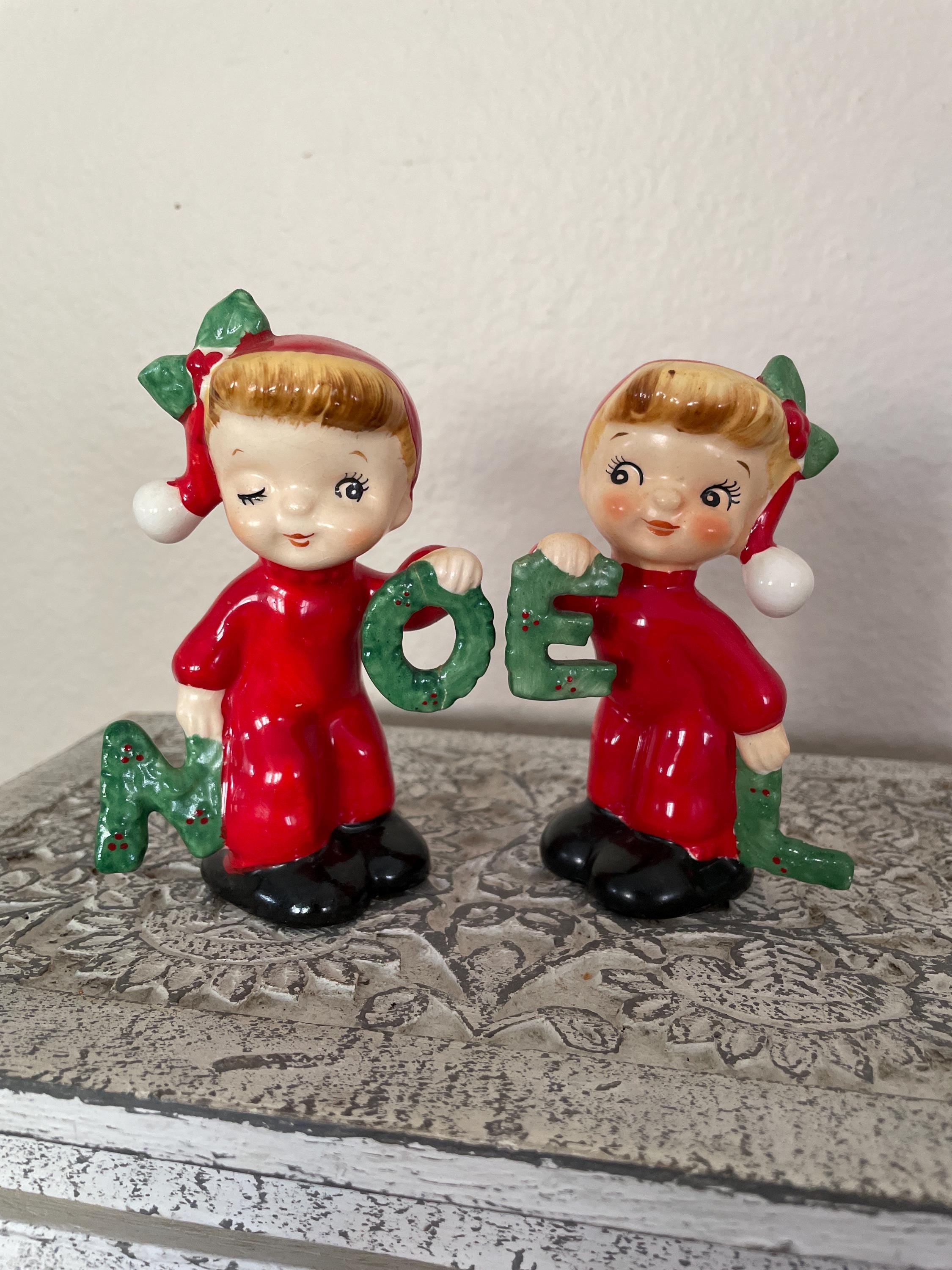 Vintage Noel Christmas Figurines - Etsy