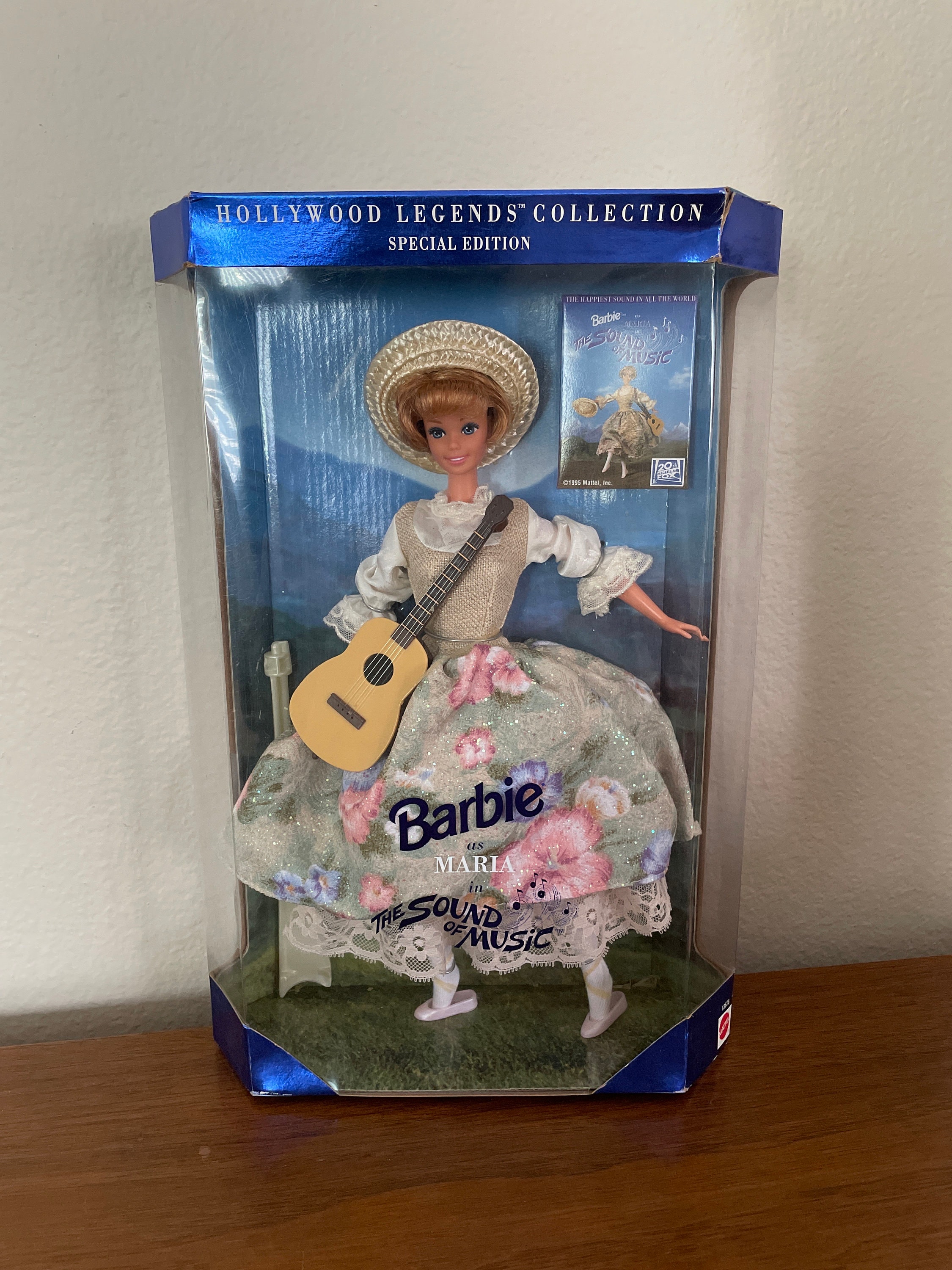 Vintage Sound of Music Barbie Doll, 1990's Hollywood Legends