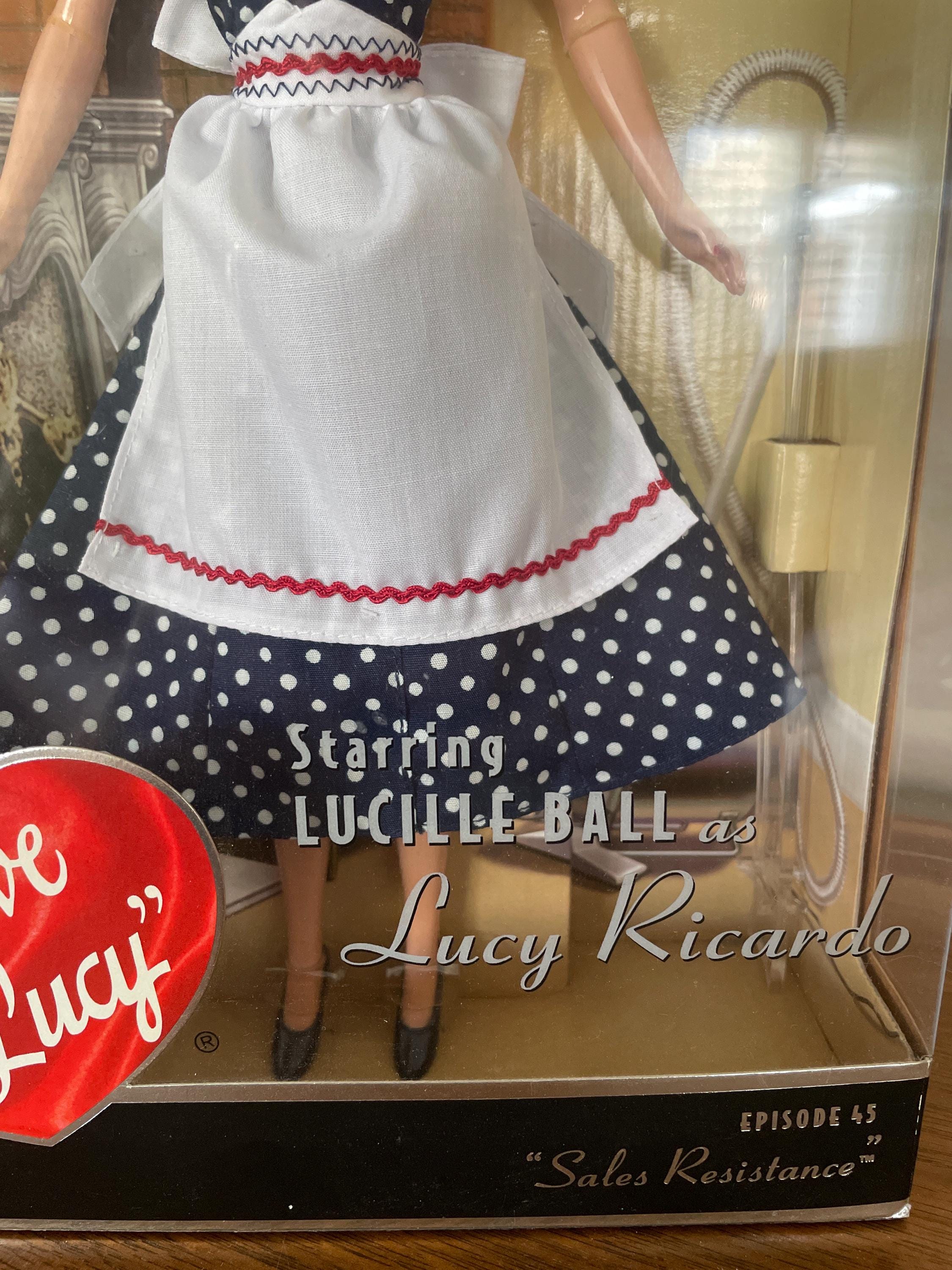 Vintage I Love Lucy Barbie Doll Sales Resistance Episode 45 Lucille Ball NRFB I Love Lucy Collectible Etsy