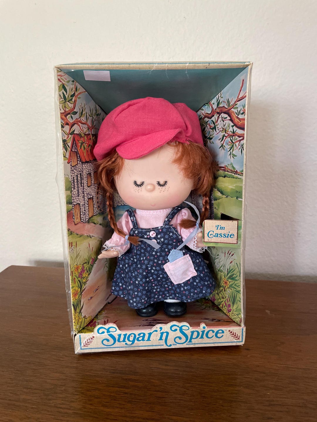 Vintage Cassie Doll, 1970's Knickerbocker Toy Co Sugar N Spice Cassie