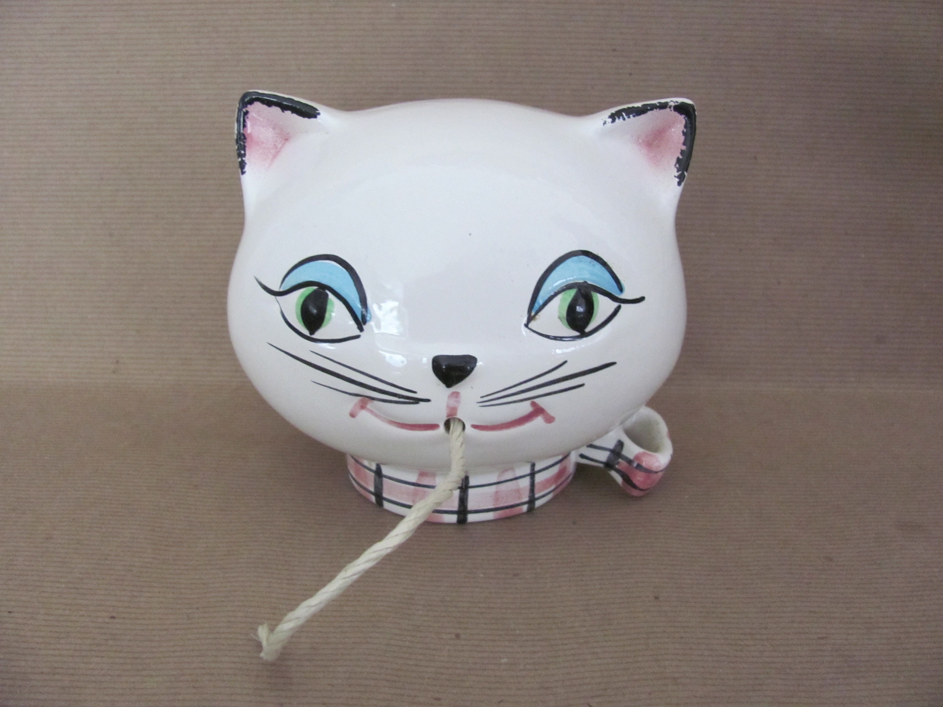 Vintage Holt Howard Cat String Holder 1950's Holt Howard Etsy