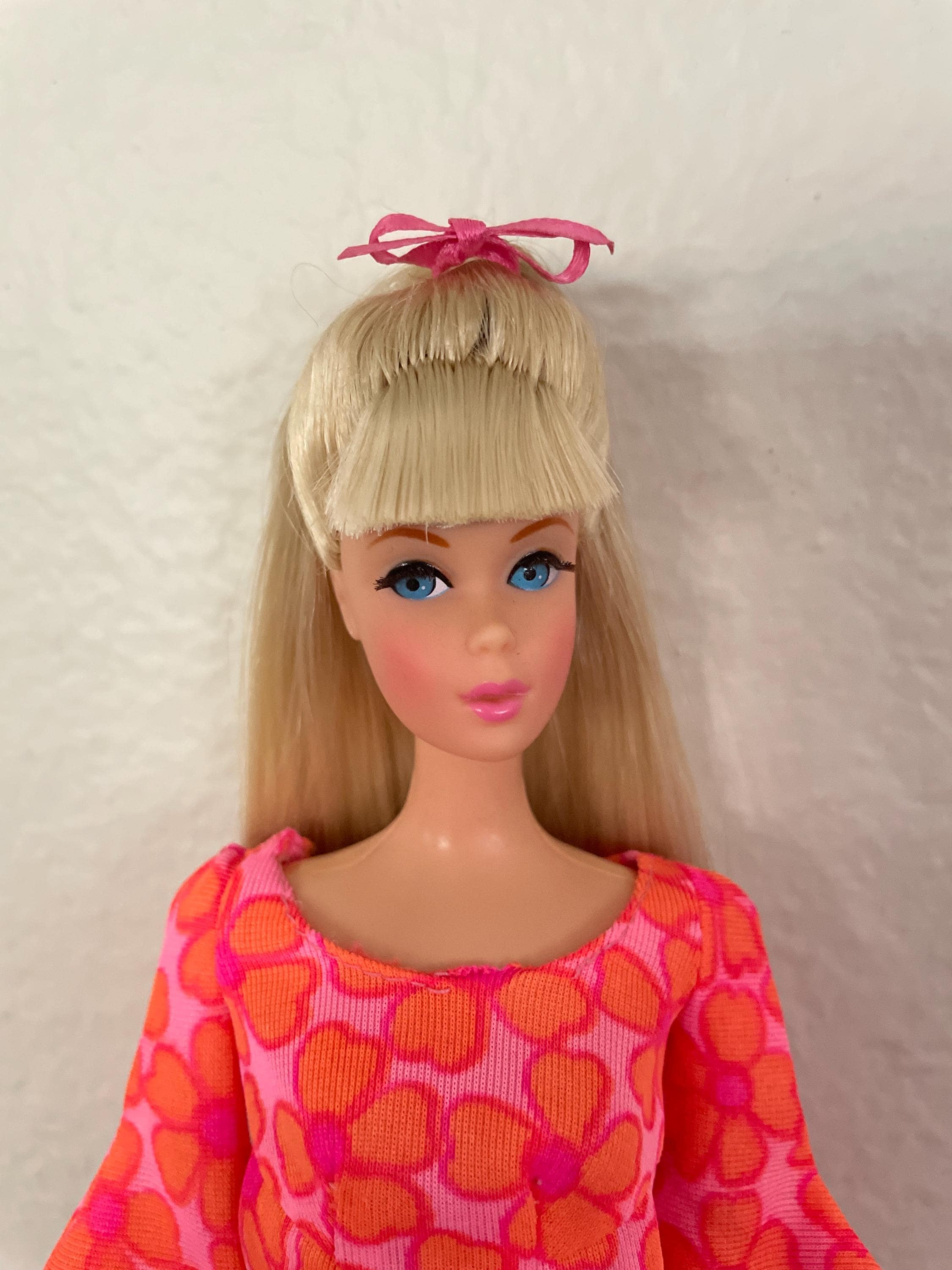 Vintage Reproduction Twist N Turn Barbie Doll, Blonde TNT Barbie