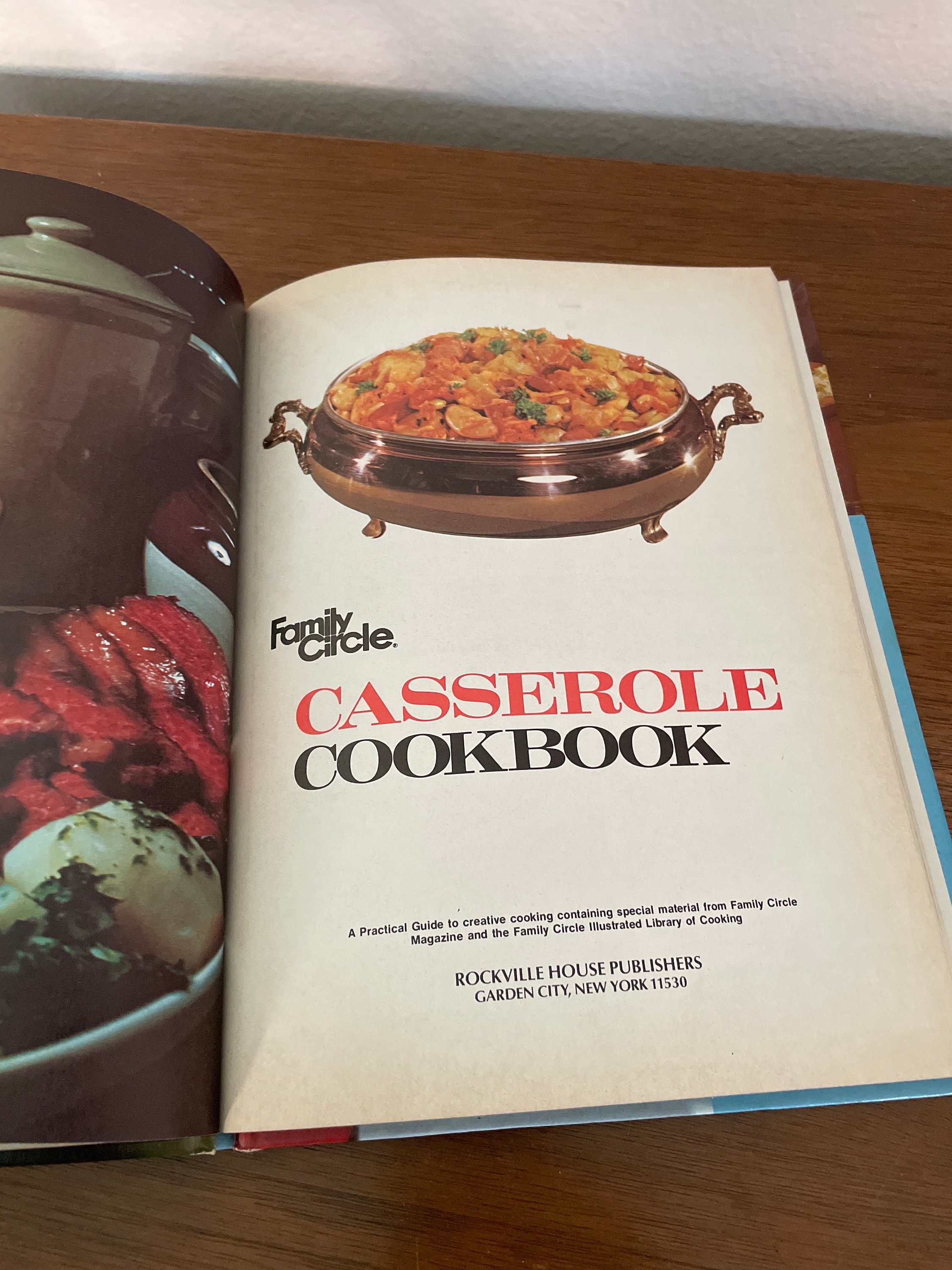 ☆us✵vintage❃casserole cookbook