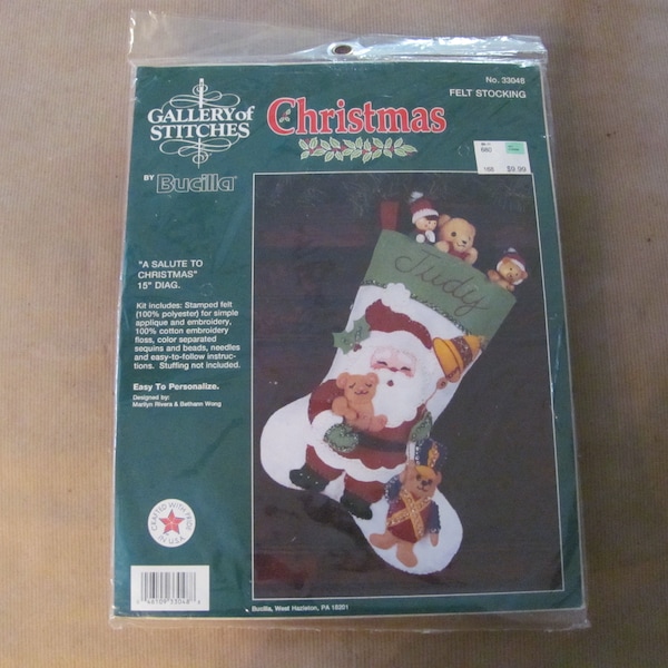 Bucilla Stocking Kit Etsy