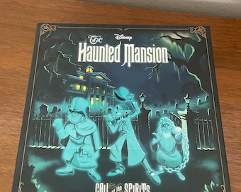 Juego de mesa clásico de la Mansión Embrujada, Disney The Haunted Mansion Call of the Spirits Game, Funko Games, juego completo