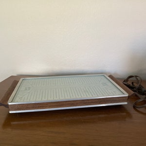 Vintage Warming Tray, 1960's Salton Hotray Automatic Food Warmer, Model ...
