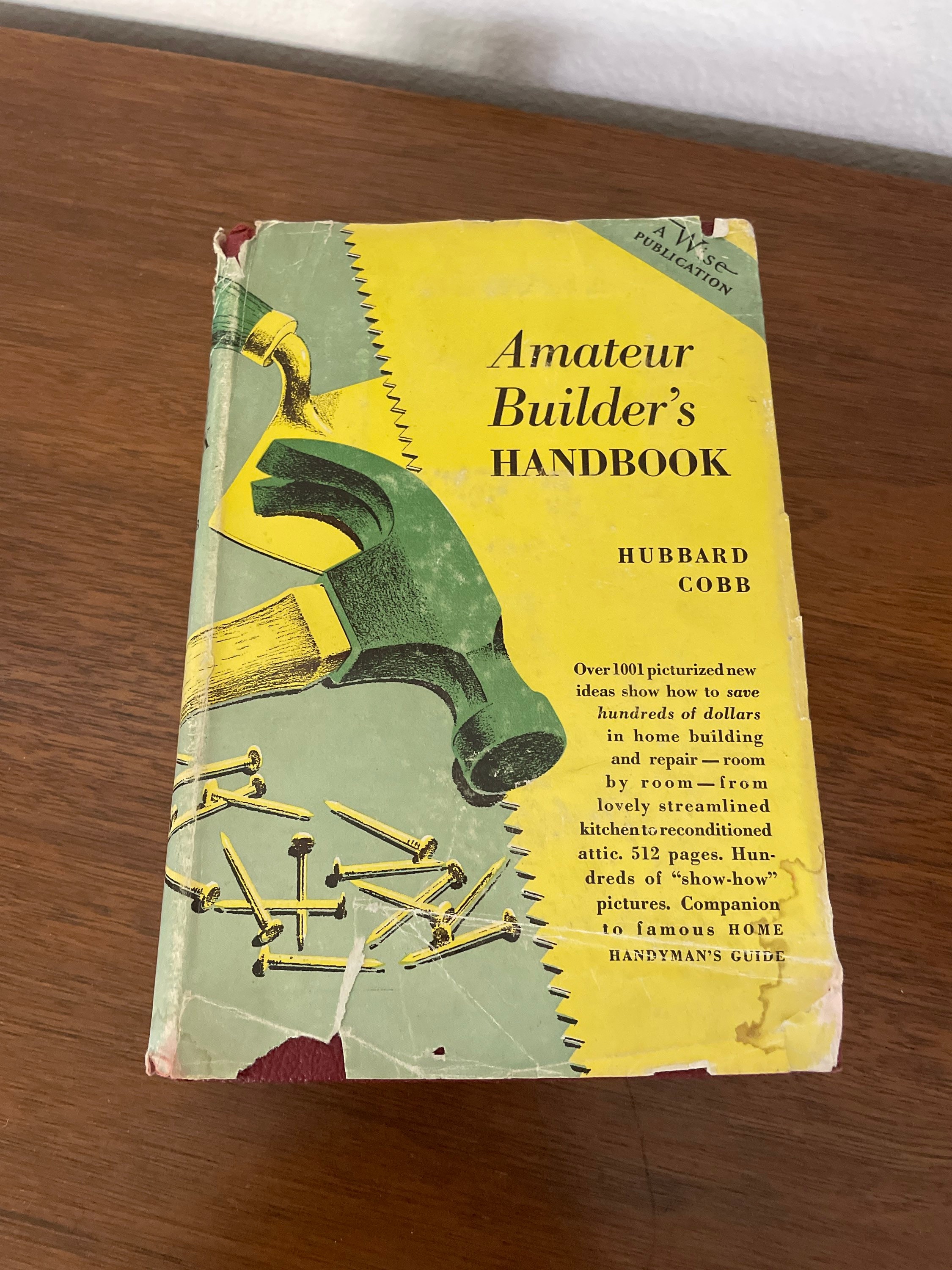 Vintage Home Building and Repair Book 1950s Amateur