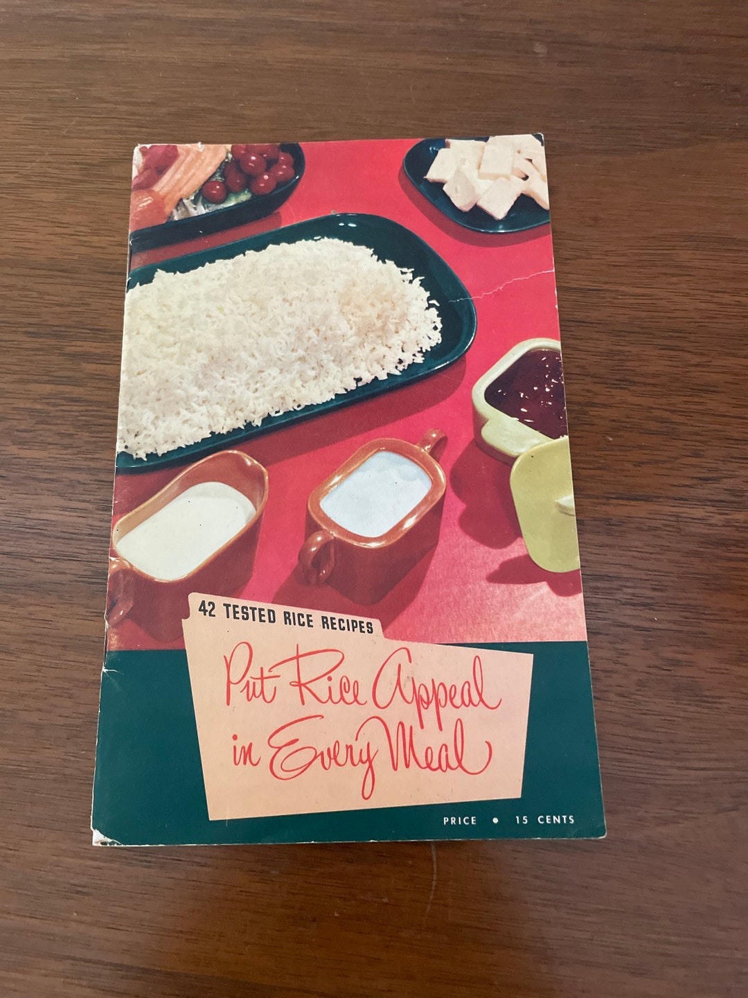 Vintage Rice Recipe Booklet, 1960's Put Rice Appeal in Every Meal ...