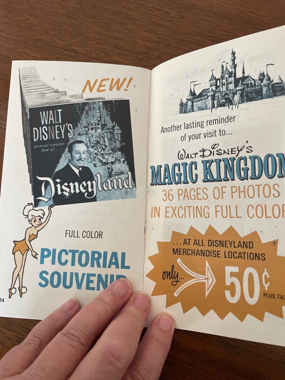 Vintage Disneyland Guide, 1960's INA Your Guide to Disneyland