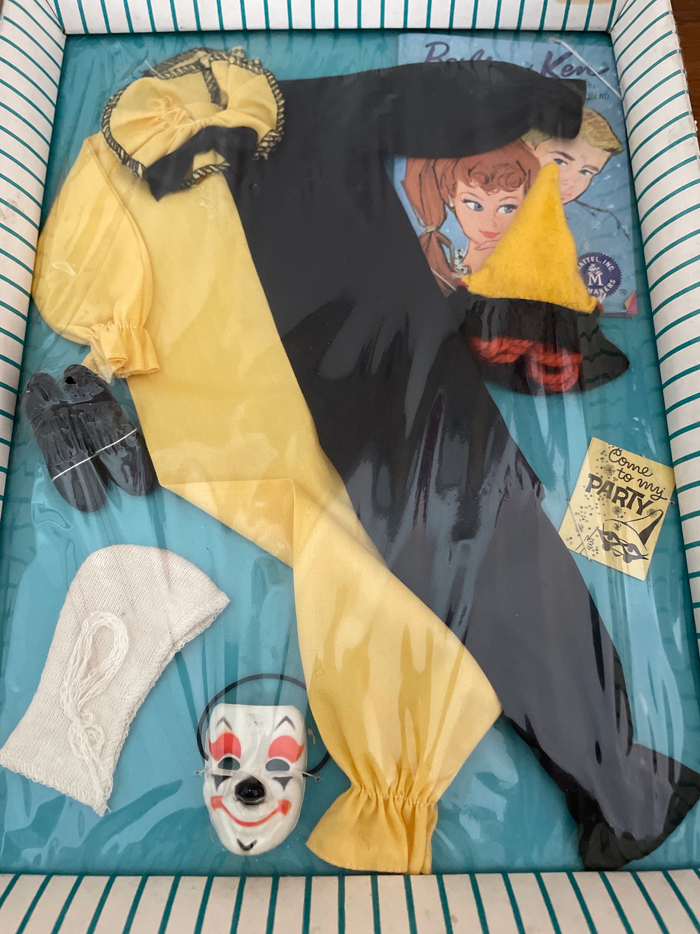 Vintage NOS Ken Clothes, 1960's Ken Masquerade Outfit, # 794