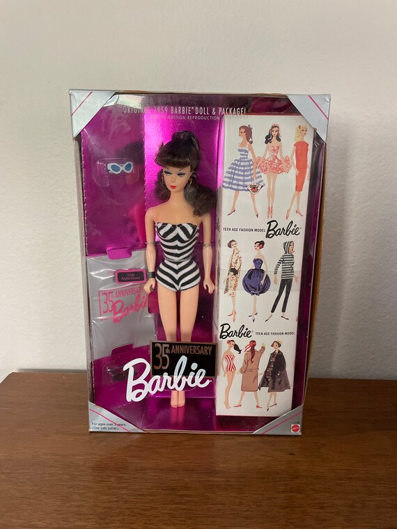 Poupée Barbie vintage 35e anniversaire de 1990 Barbie Doll - Etsy France