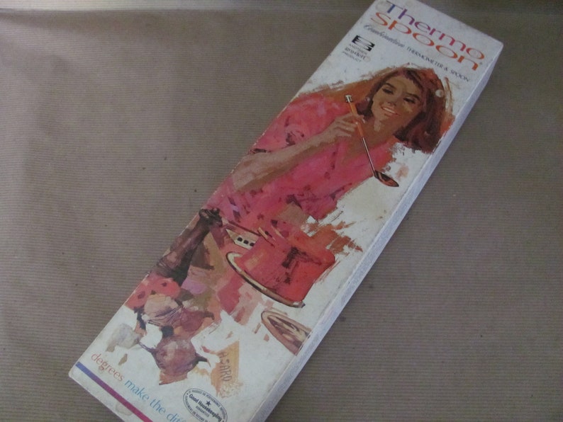 Vintage Thermo Spoon 1960's Gaydell Thermo Spoon Etsy