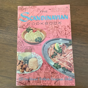 Vintage Recipe Booklet, 1970&#39;s Culinary Arts Institute The Scandinavian Cookbook Recipe Booklet, Vintage Swedish Cookbook, Recipes