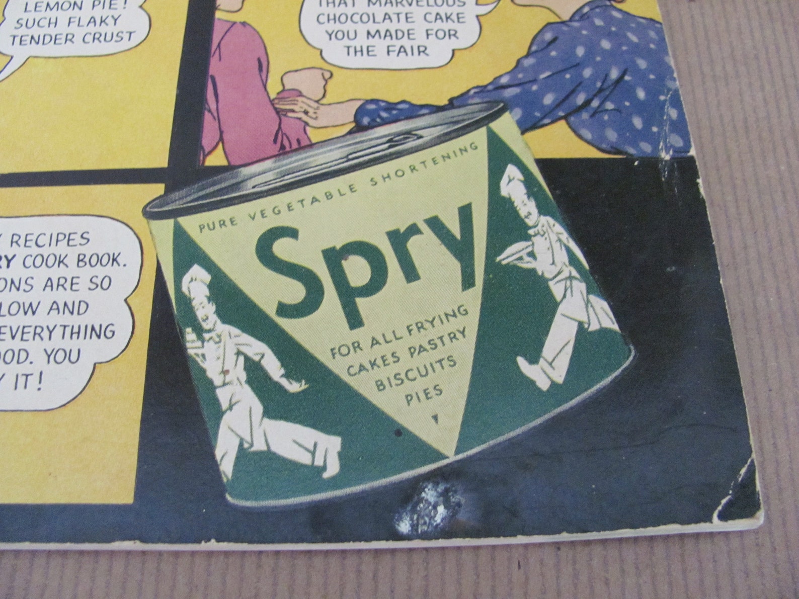 Vintage Shortening Recipe Booklet 1940's Spry Shortening Etsy