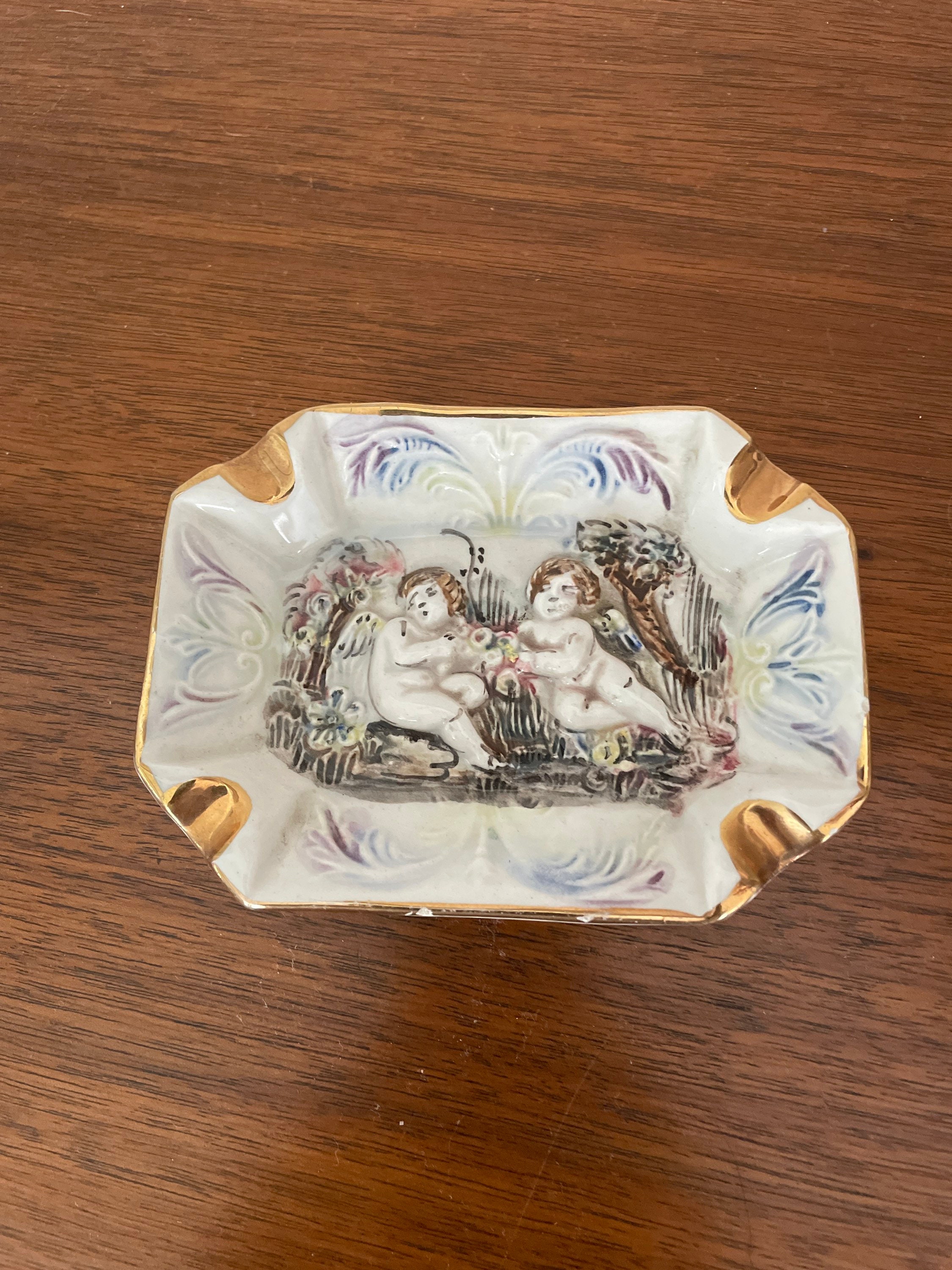 Capodimonte Ashtray - Etsy