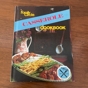 ★us✵vintage❃casserole  cookbook The Sunset Casserole Book - Vintage Retro Cook Book