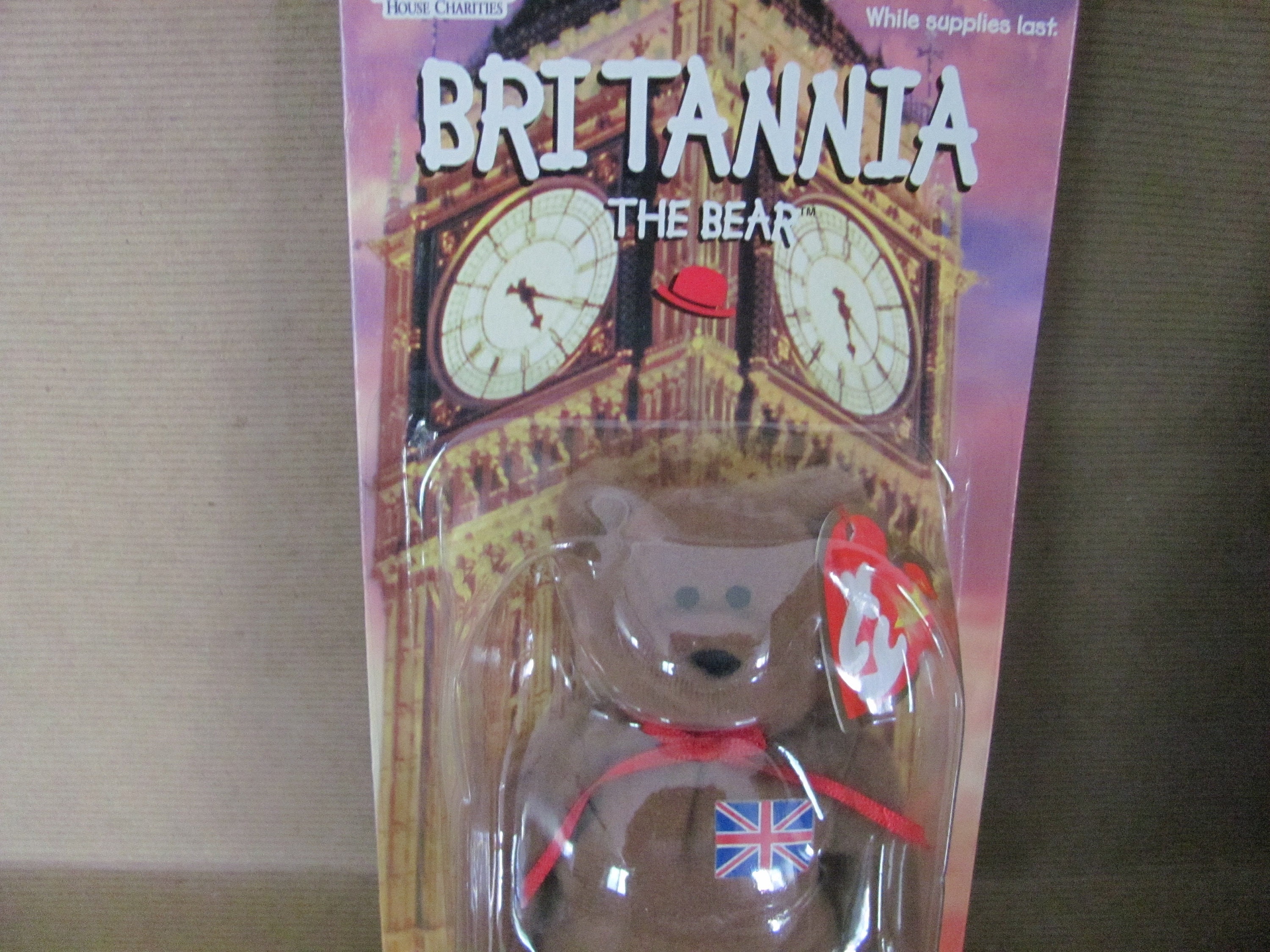 Britannia beanie bear best sale value
