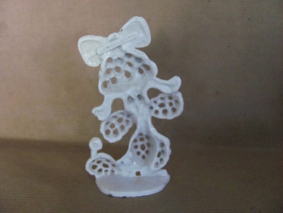 Vintage Poodle Earring Holder, 1970's Revere Meta… - image 3