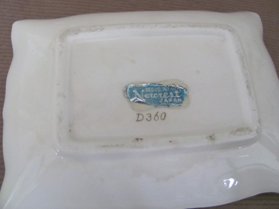 Vintage Trinket Dish, 1960's Norcrest Small Dish,… - image 4