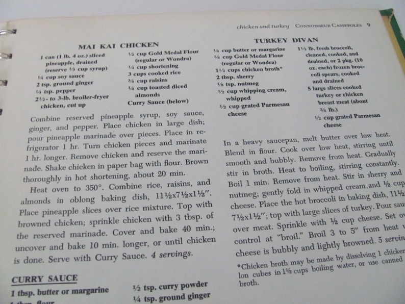 Vintage Cookbook, 1960's Betty Crocker Dinner In A Dish Cookbook, Old Cookbook, 1960's, Vintage Recipes, Mid Century Kitchen image 2