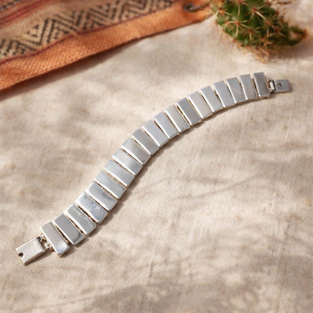 Mexican silver bracelet - Etsy 日本