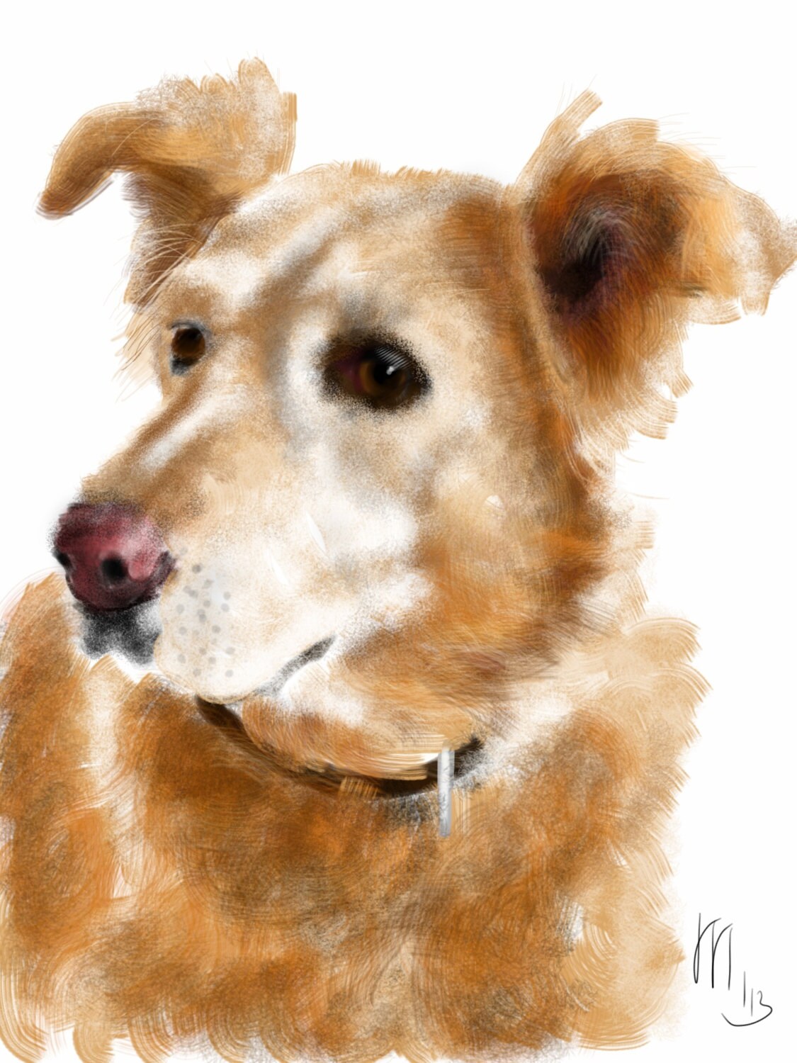 custom dog art prints