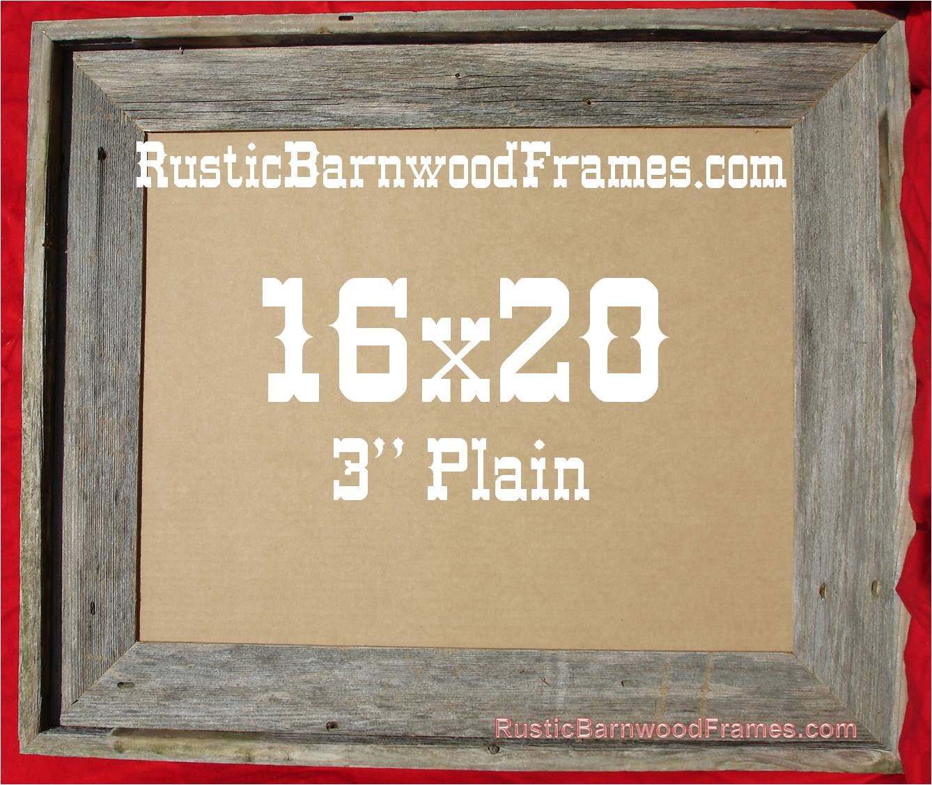 16x20 3 Plain Rustic Barn Wood Aged Weathered Reclaimed Etsy