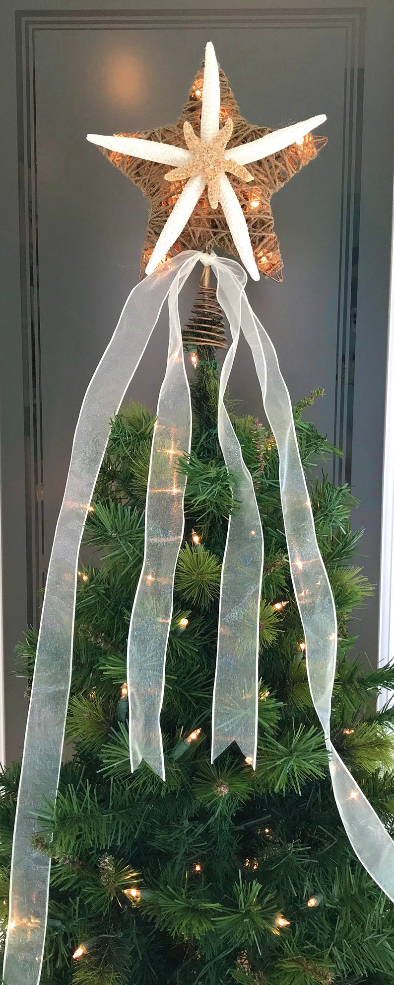 Beach Christmas Tree Topper 
