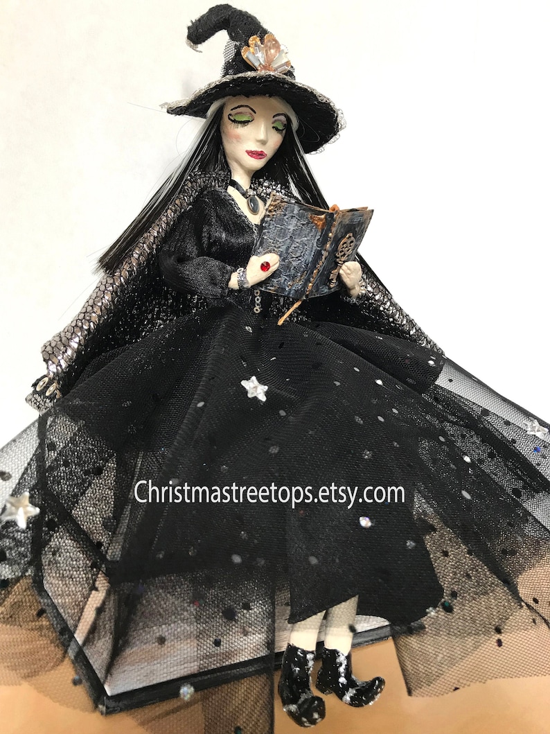 collectible halloween witch dolls