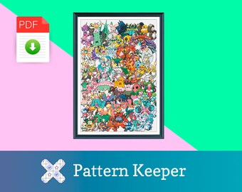 Pokemon Cross Stitch Etsy