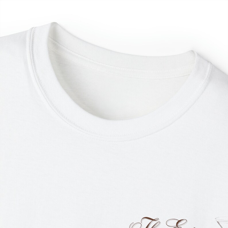 Espresso Martini Effect Graphic Tee | Funny Cocktail Shirt image 9