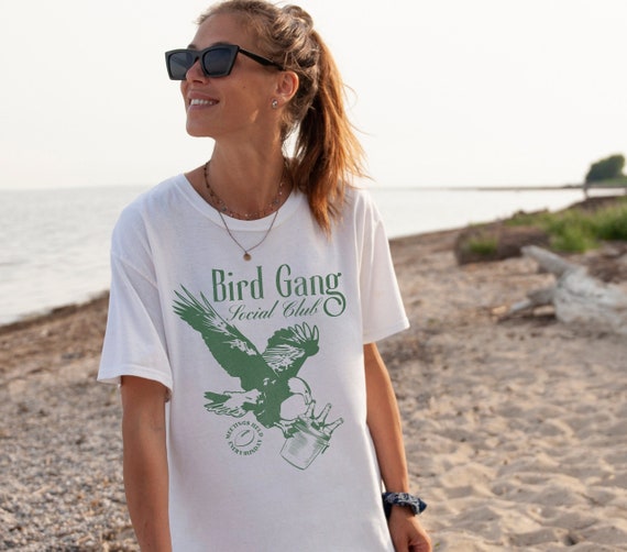 Philadelphia Eagles Bird Gang Football Tee Eagles Football Graphic Tee Etsy UK