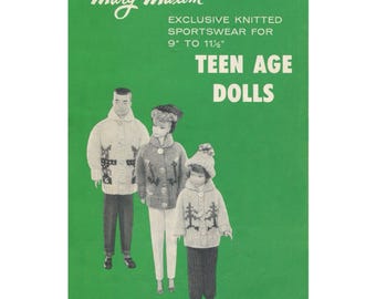 Mary Maxim Teen Age Dolls Volume 2