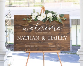 Welcome To Our Wedding Sign Wedding Welcome Sign Wood Rustic Wedding Welcome Sign Rustic Welcome Wedding Sign Wood Welcome Sign Wedding