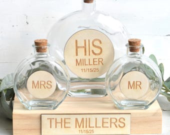 Unity Sand Ceremony Set With Holder Unity Ceremony Holders Beach Wedding Unity Sand Set