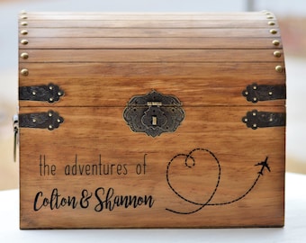 Destination Wedding Theme Card box, Travel Wedding Themed Decor, The Adventures of Card Box, Airplane Wedding Theme Decor, Decorations