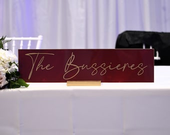 Mr and Mrs Sign For Wedding Sweetheart Table Sign Wedding Chair Signs Mr and Mrs Signs Gold Mr and Mrs Sign Wedding Chair Sign Bride Groom